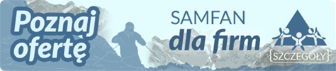 baner oferty zimowej SAMFAN